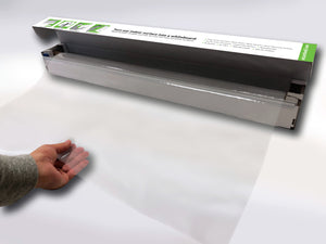27.5" x 25 ft INSTANT WHITEBOARD–Clear Roll & Dispenser